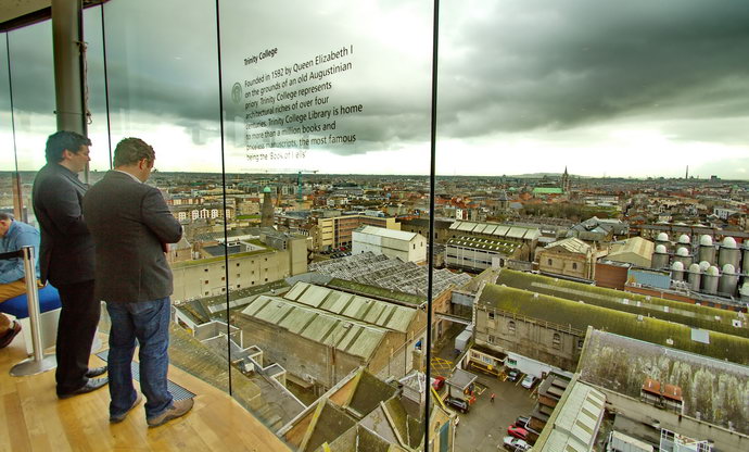 Guinness Storehouse in Dublin